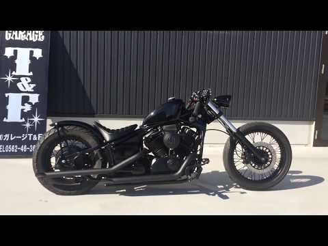 ドラッグスター400クラシック ガレージt & fベントマフラー T＆Fベント