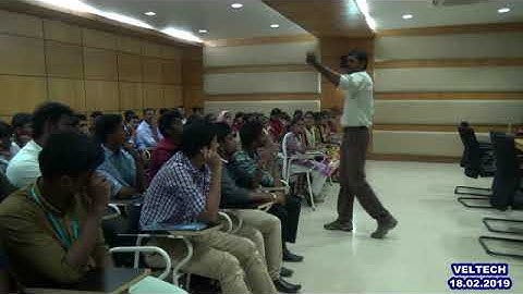 VELTECH OWNED BY RS TRUST EEE GUEST LECTURE - 18.02.2019