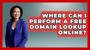Where Can I Perform a Free Domain Lookup Online? - Domain And Hosting Gurus
