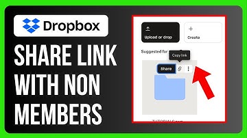 How to Share a Dropbox Link with Non Members