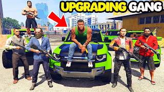 Franklin Upgrading His Gang and Becoming Stronger in GTA 5 | SHINCHAN and CHOP screenshot 5