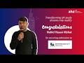 Nahid starts his UK study journey with £5,000 scholarship | Student Experience | AHZ