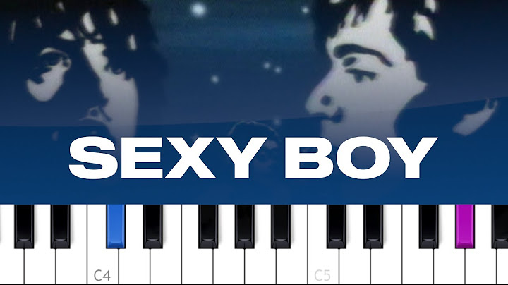 Sexy Boy Piano version - Piano performance video thumbnail