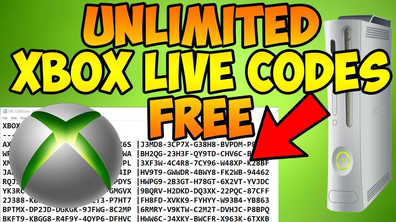 how to get unlimited free xbox live codes updated august 2018 rh youtube com fortnite vbucks code cheat codes xbox one fortnite - fortnite cheats codes xbox one