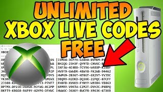 Xbox live codes ...