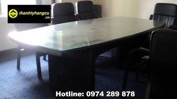 Thanh lý bàn giám đốc, thanh lý bàn ghế văn phòng