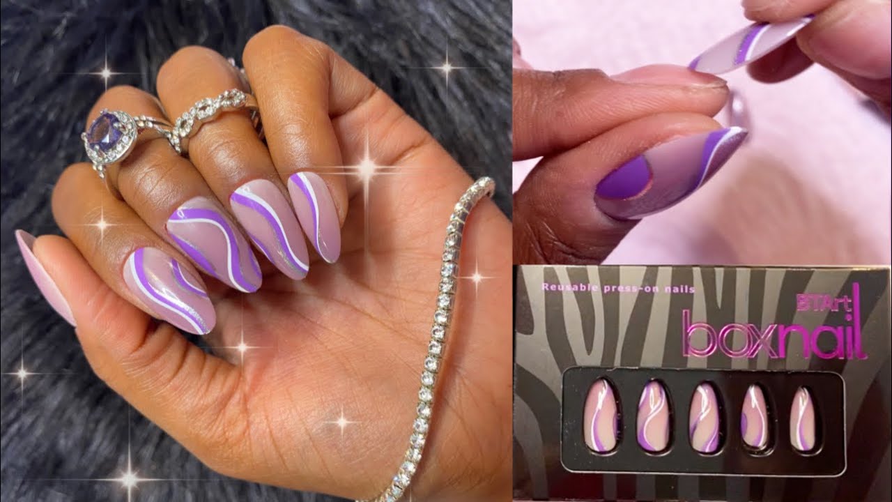 Trying BT ART BOX Press On Nails Press On Nail Review YouTube trying-bt-art-box-press-on-nails-press-on-nail-review-youtube