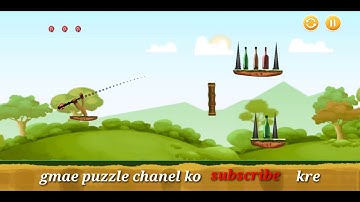 Knock down bottles level 54