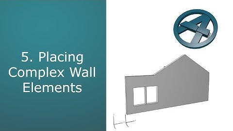 5. Placing Complex Wall Elements in ArchiFrame
