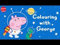 Peppa Pig | Colouring for Kids - Peppa Pig Space Rocket | Learn With Peppa Pig