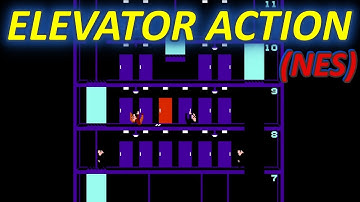 ELEVATOR ACTION - NES (NO COMMENTARY) #GAMEPLAY