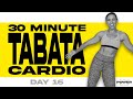 30 Minute Tabata Cardio Workout | POWER Program - Day 16