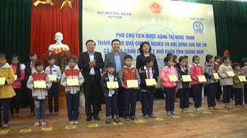 Phó Chủ tịch nước Đặng Thị Ngọc Thịnh đến thăm và chúc Tết tại huyện miền núi Đông Giang, Quảng Nam