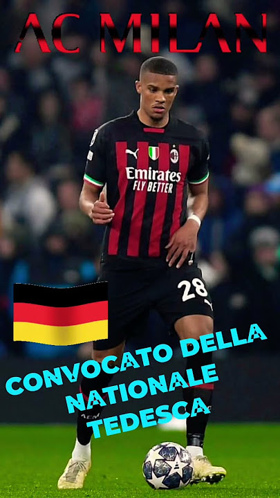 INCREDIBLE NEWS FOR THIAW 🤩 GETS CALLED UP BY GERMANY 🇩🇪 #shorts #milan #germany #acmilan #thiaw