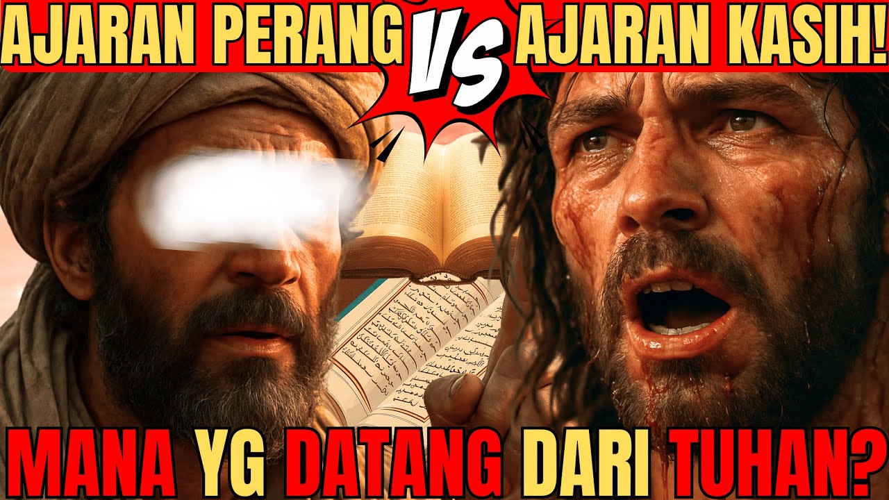 DETIK TERAKHIR YESUS vs MUHAMMAD — SATU MENGAMPUNI, SATU MEMERINTAHKAN | IMANMU DIPERTARUHKAN❗