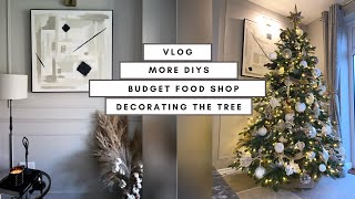 THE DIY GRIND NEVER STOPS | Aldi Food Shop & Decorating for Christmas | Shade Shannon