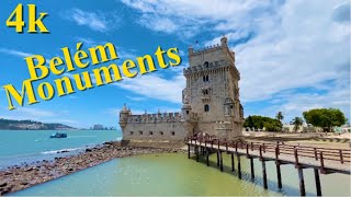 4K PORTUGAL | Tower of Belém | Monument to the Discoveries | Lisbon
