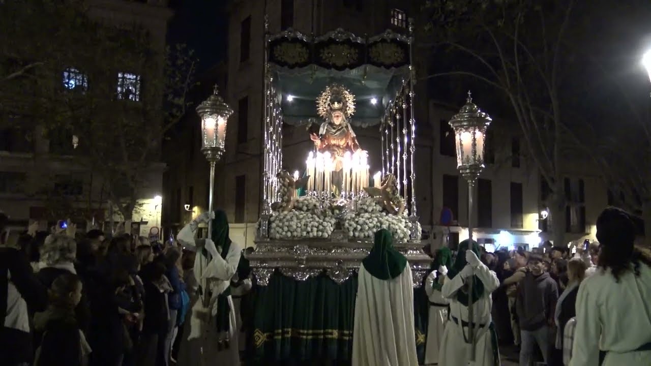 Procesión Lunes Santo 2024. Plaza de Santa Eulalia