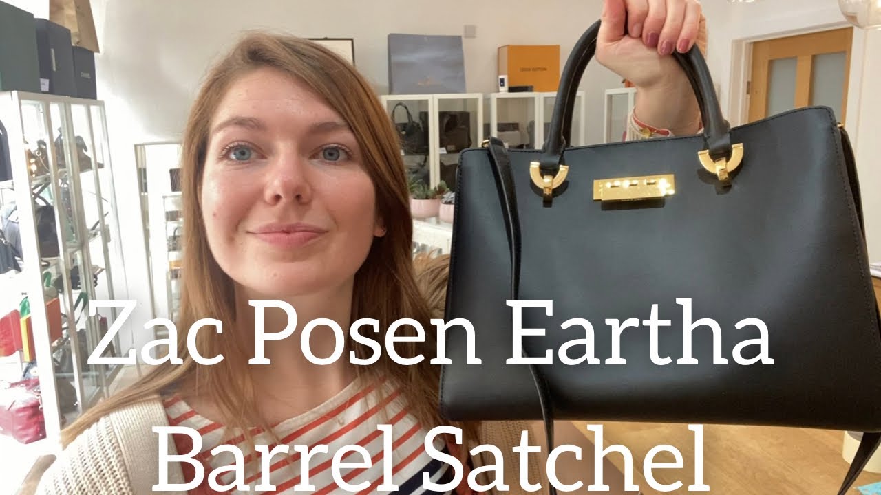 Zac Posen Eartha Barrel Satchel Bag Review 
