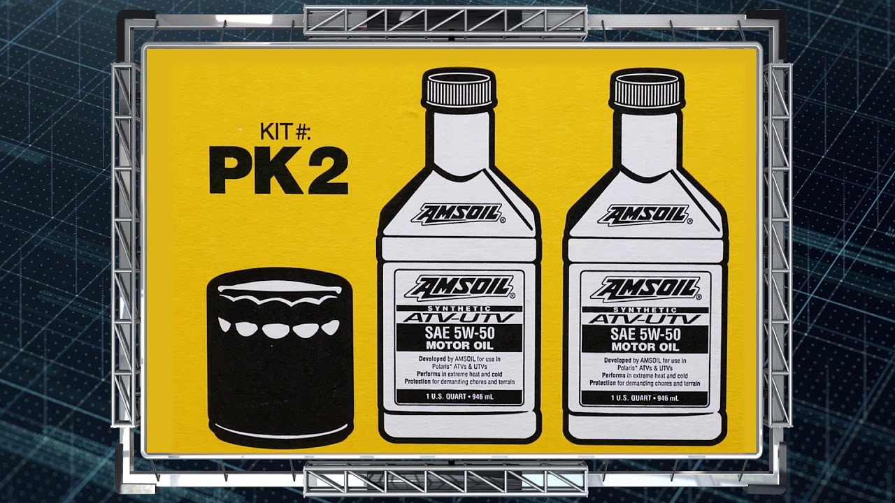 Amsoil Atv Utv Oil Change Kits