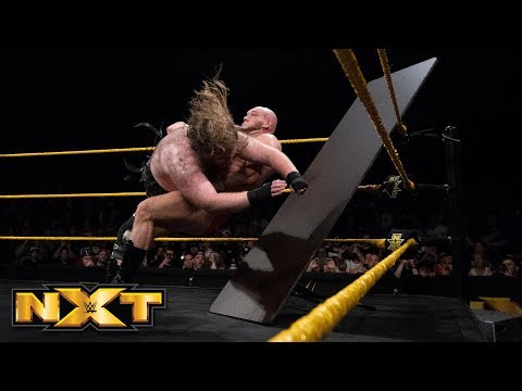 Killian Dain vs. Lars Sullivan - No Disqualification Match: WWE NXT, April 18, 2018