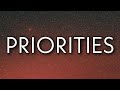 Tyla - Priorities (Lyrics)