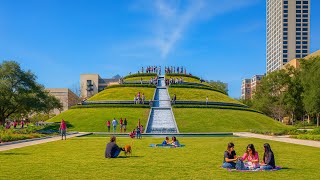 Houston Walking Tour: Hermann Park – Stunning 4K Views ✅