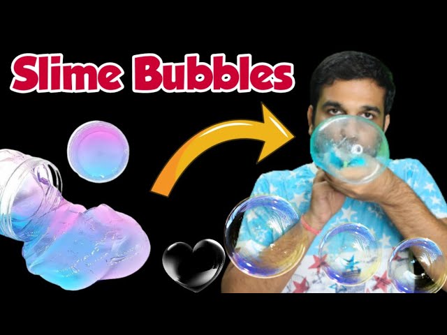 SLIME FOR KIDS!! How To Make Slime Bubbles 