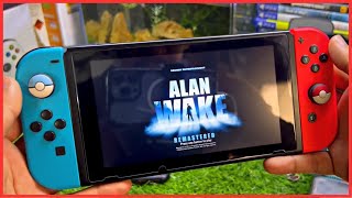 Alan Wake Remastered Gameplay Nintendo Switch