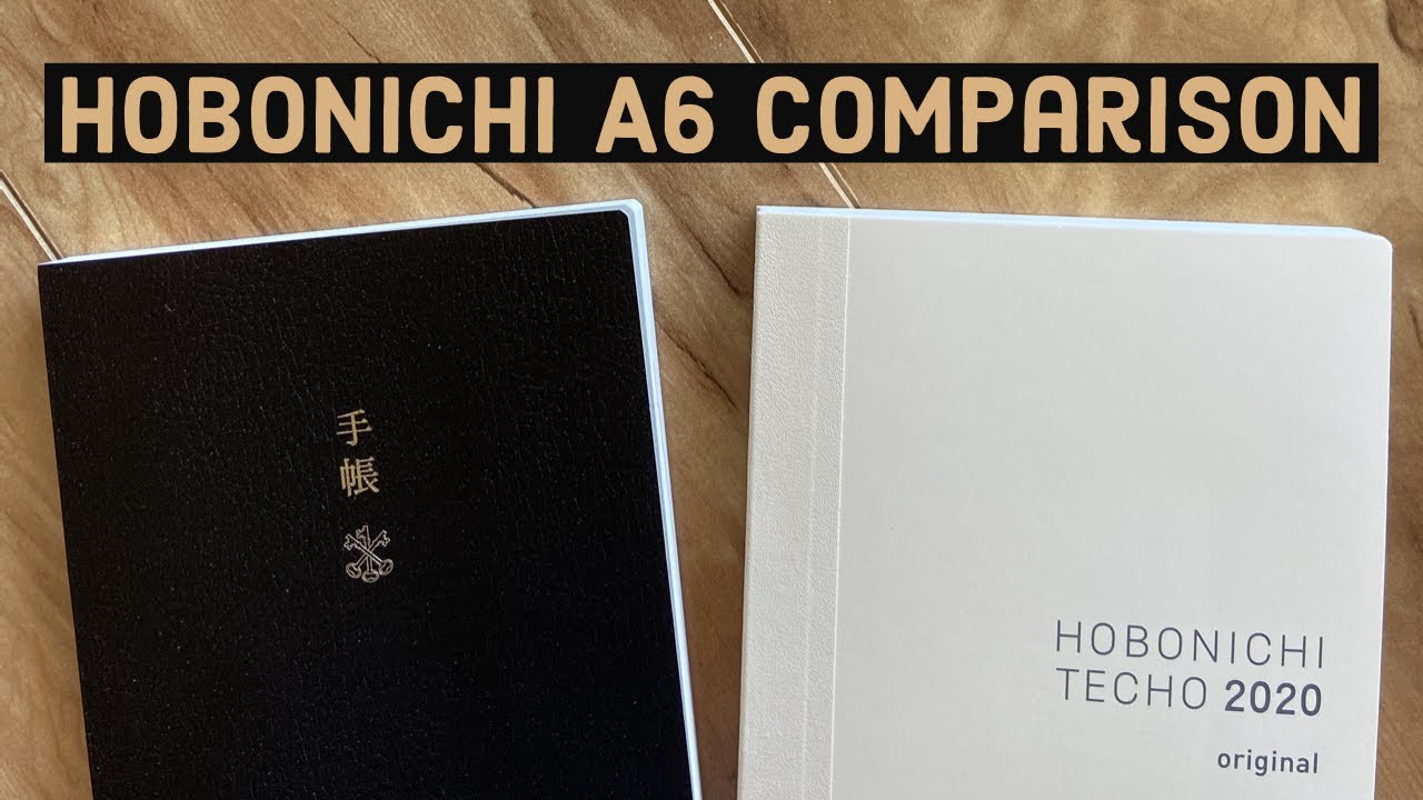 Сравнение Hobonichi A6 || Оригинальный и английский планировщики || Планы Мэнди Линн