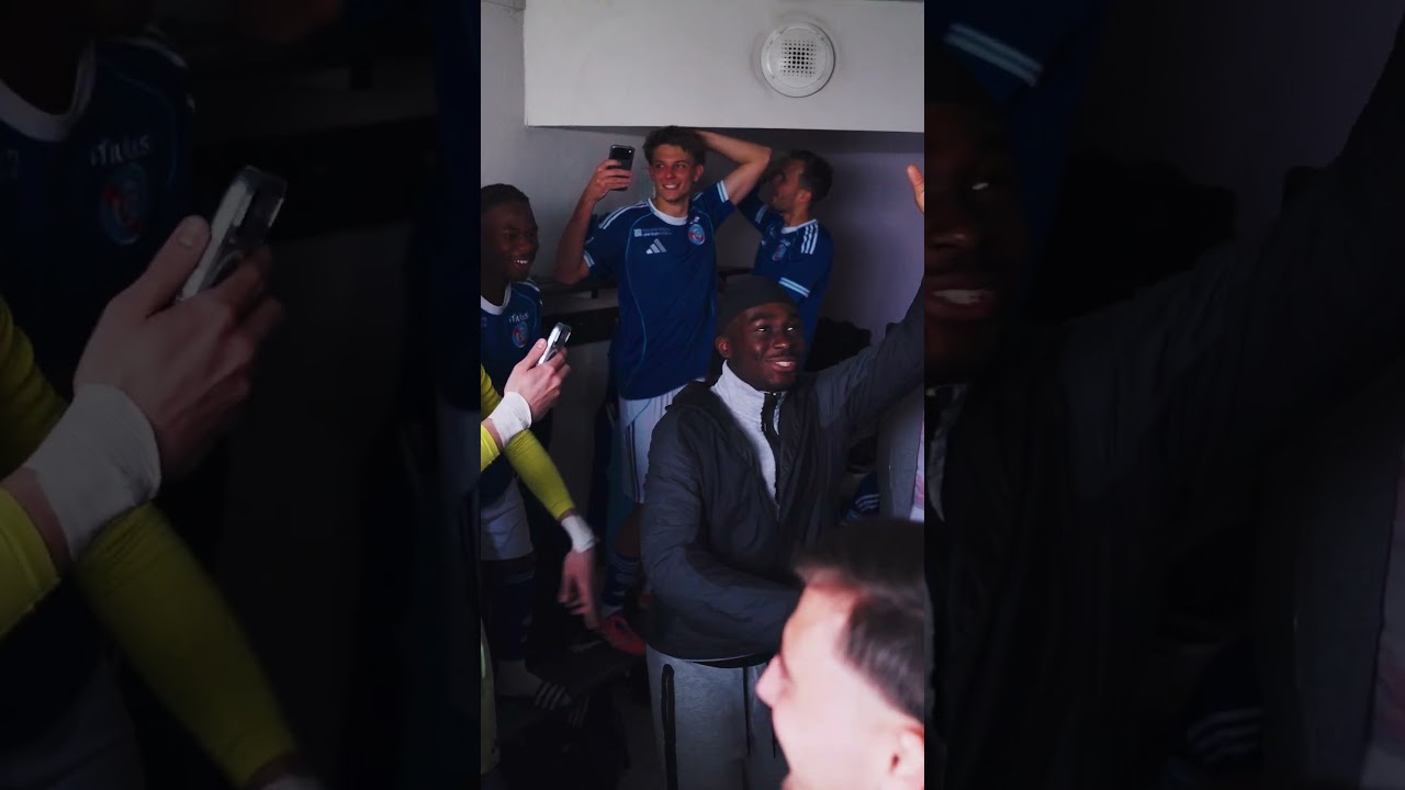 La joie du vestiaire 🕺