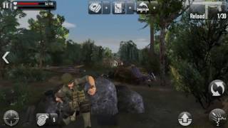 Dday Frotline Commando savaş oyunu screenshot 5