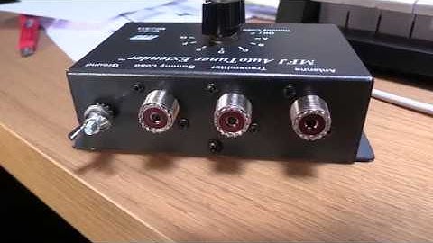 MFJ 914 Auto ATU Extender in Action