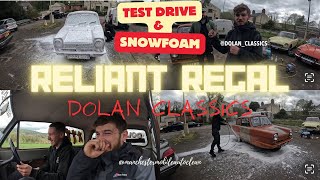 We Test Drive + deep clean this Reliant Regal Saloon!