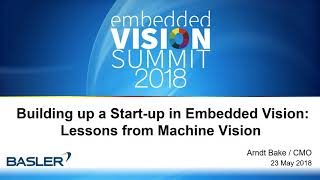 Basler's Arndt Bake Applies Lessons Learned from Machine Vision to Embedded Vision (Preview)