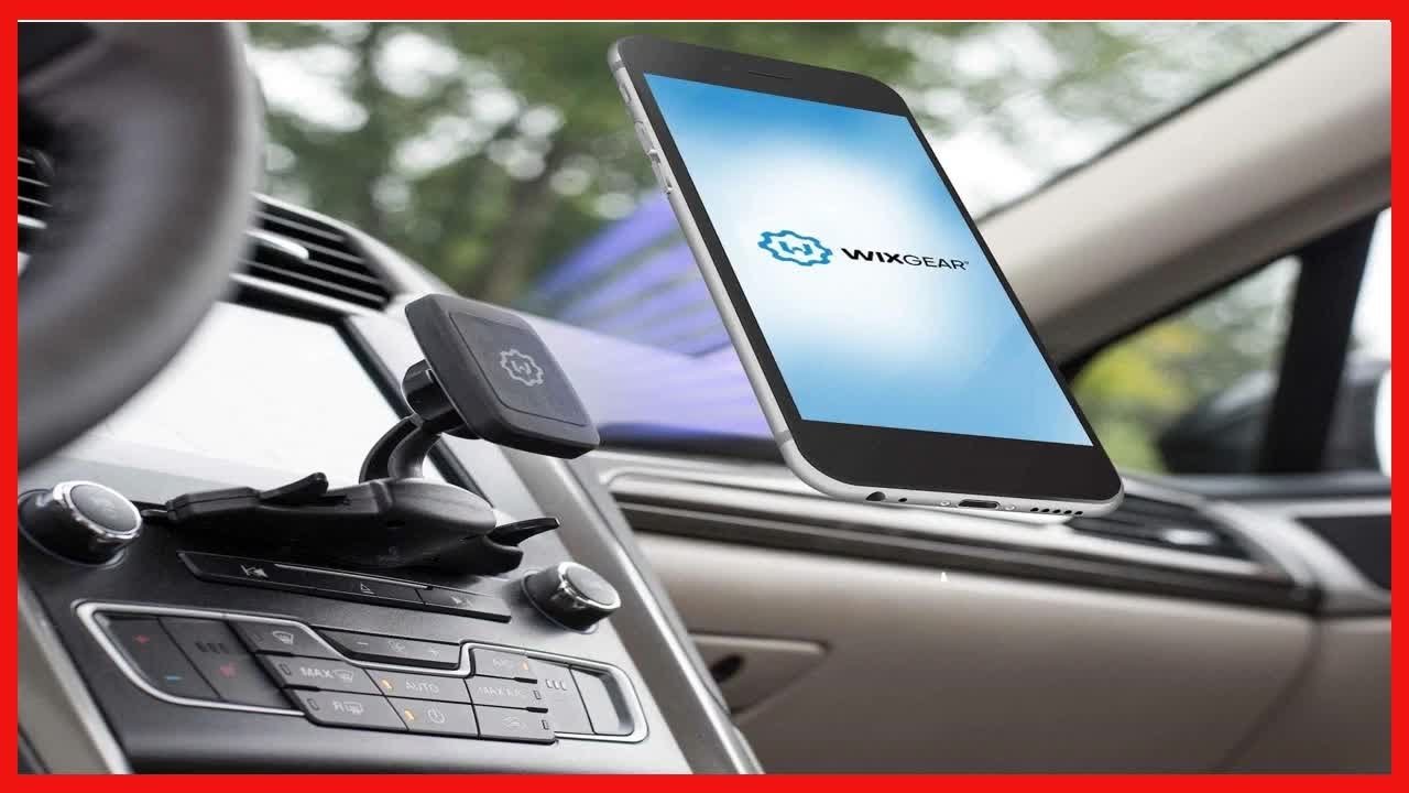 Магнитный автомобильный держатель для телефона в слот для CD-дисков: простой, надежный и универса...