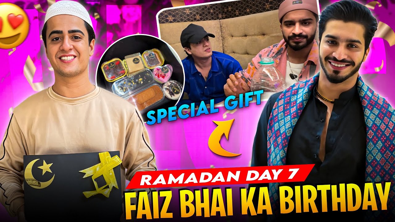 Faiz Bhai Shock Ho Gaye 😱 | 6 Iftar Boxes Ek Saath 😍 Ramadan Day 7 Vlog