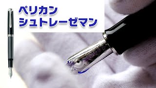 【万年筆レビュー】ペリカン・シュトレーゼマンM1005/Fサイズ（細字）Pelikan M1005 Stresemann
