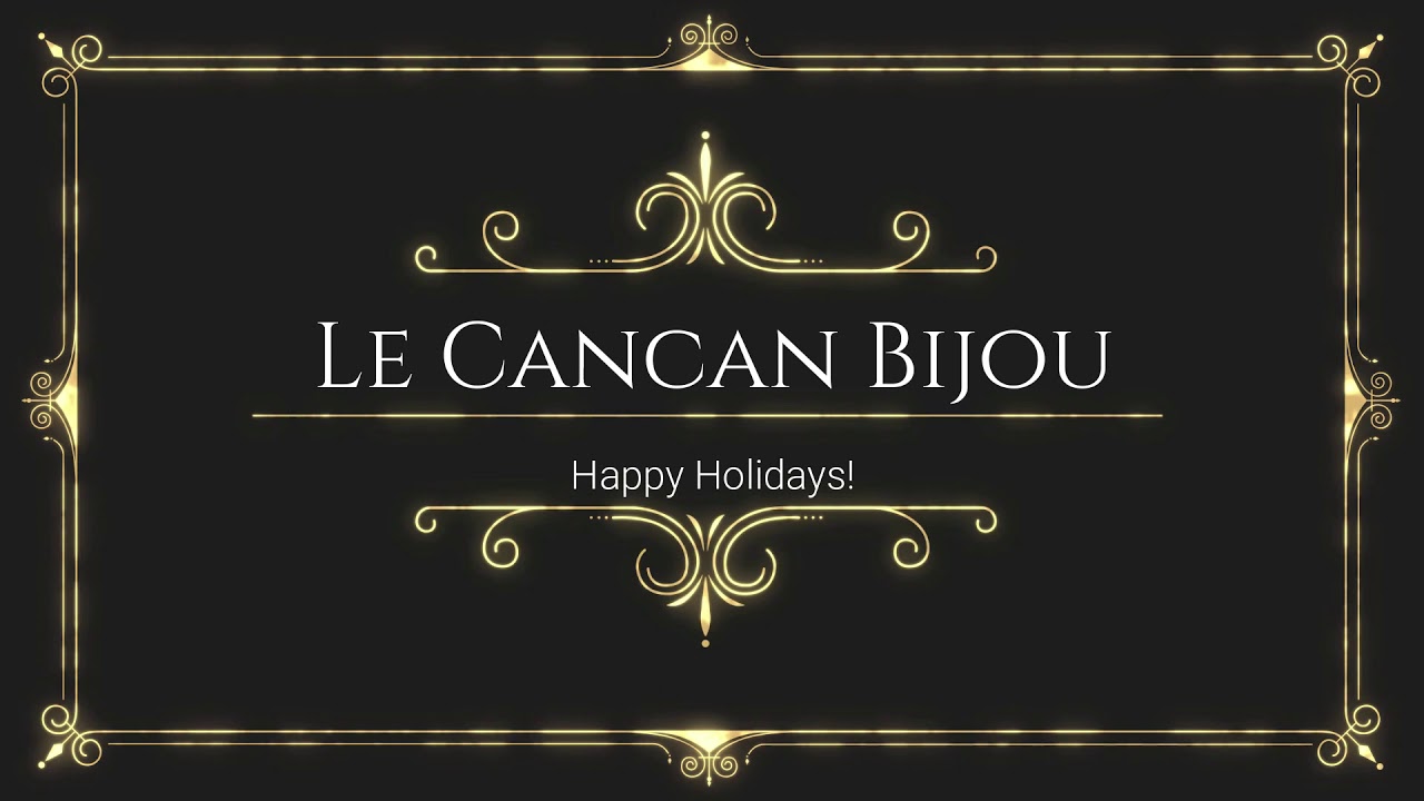 Happy Holidays: 2020 Quarantine Cancan