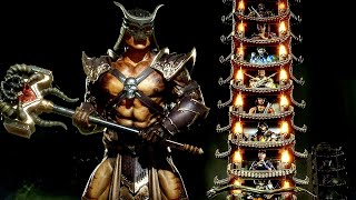 The True Kahn Shao Kahn Champion Klassic Tower | Very Hard | Mortal Kombat 11  No Commentary