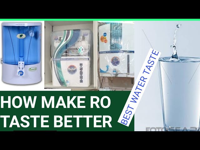 How to improve the taste of RO water - Netsol Water