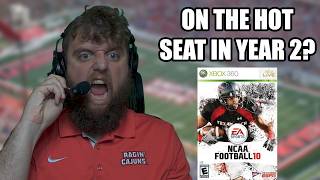 NCAA FOOTBALL 10 UL Lafayette Dynasty Year 2 ON THE HOT SEAT? #NCAAFootball #CFB26 #EASports
