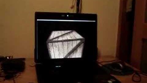 Webcam head tracking in immersive 3d environment