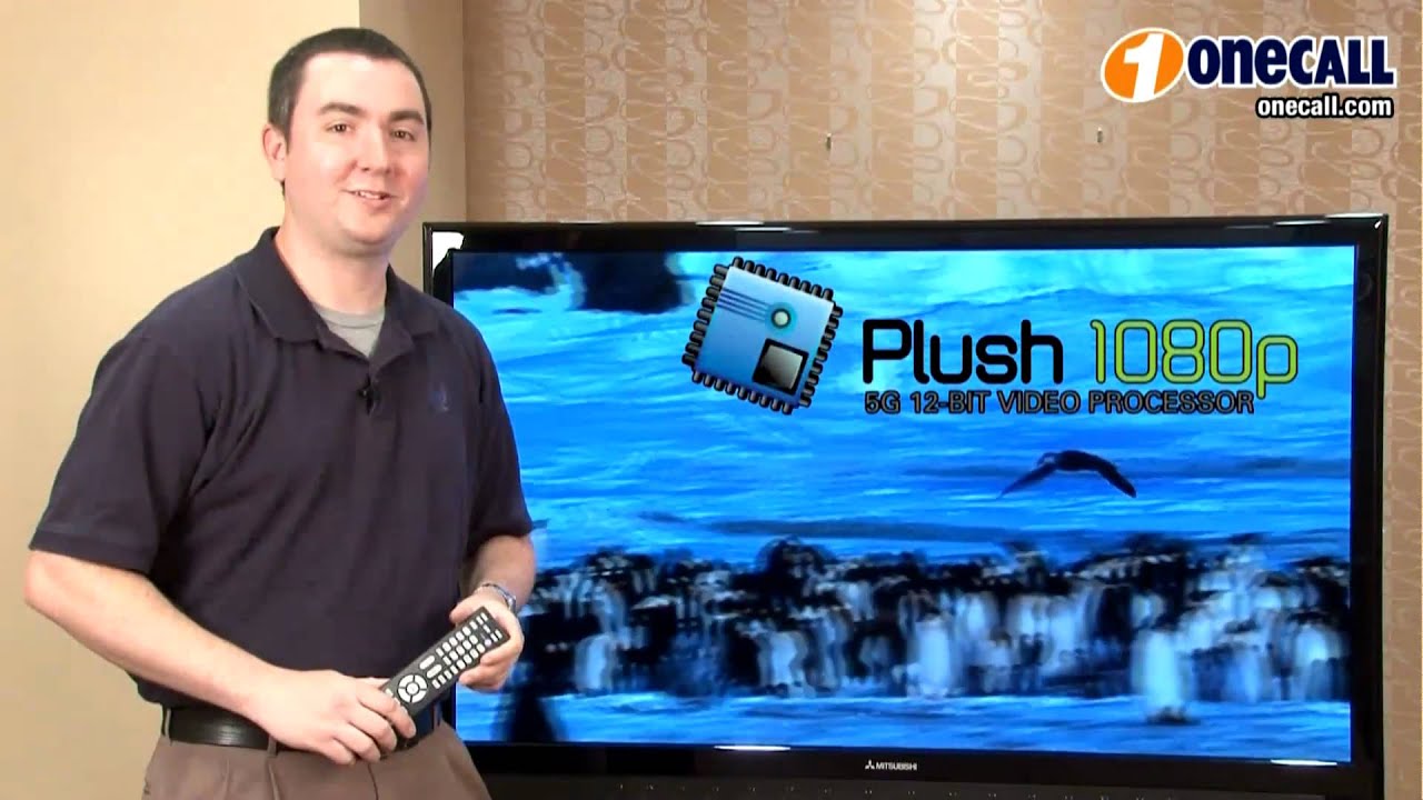 Closer Look: Mitsubishi 164 Series LED LCD TV Overview by OneCall