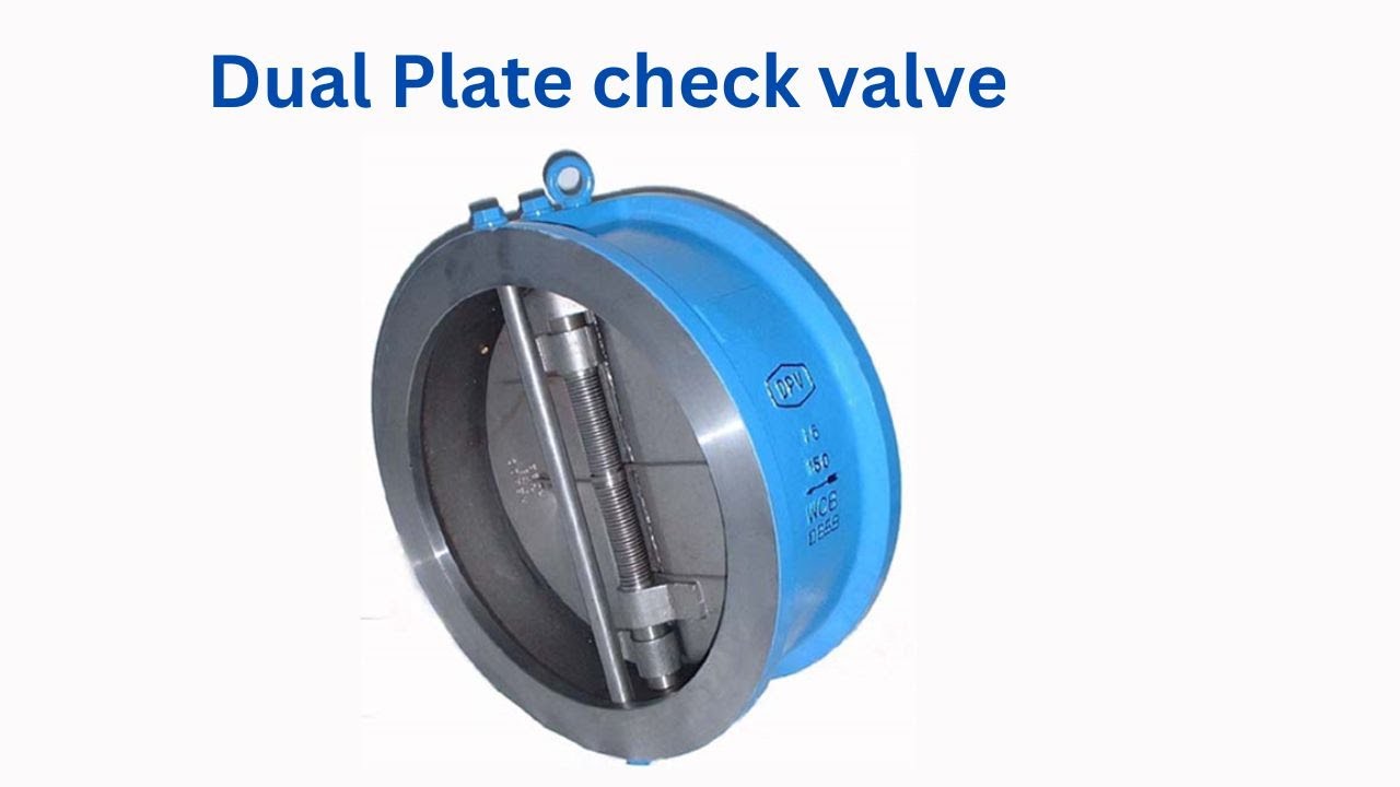 Dual plate Wafer check valve: how dual wafer type check valve works ...