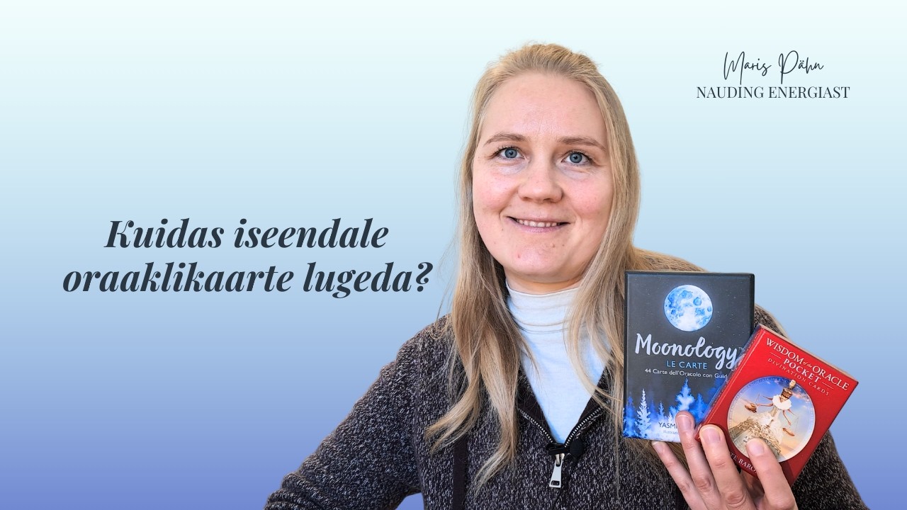 Kuidas iseendale oraaklikaarte lugeda? 🌙 Kuu loomise oraaklisõnum.