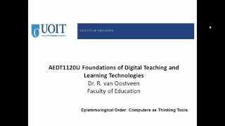 7.2 Computers as Thinking Tools