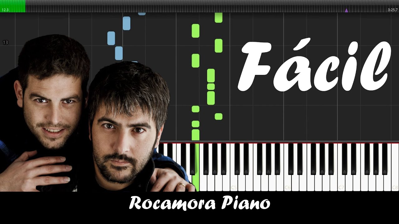 Estopa - 2.La Raja De Tu Falda (Piano Tutorial Fácil)