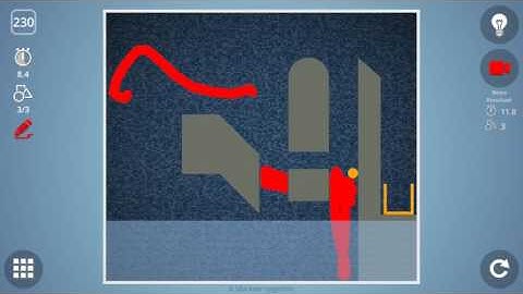 Check out how I solved level 230 in Brain It On! #BrainItOn