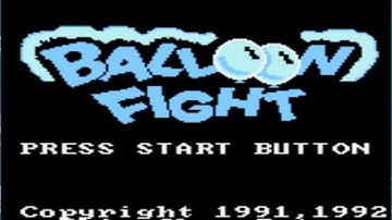 Balloon Fight - Supervision Watara - MAMEUI64 v0.200 emulator